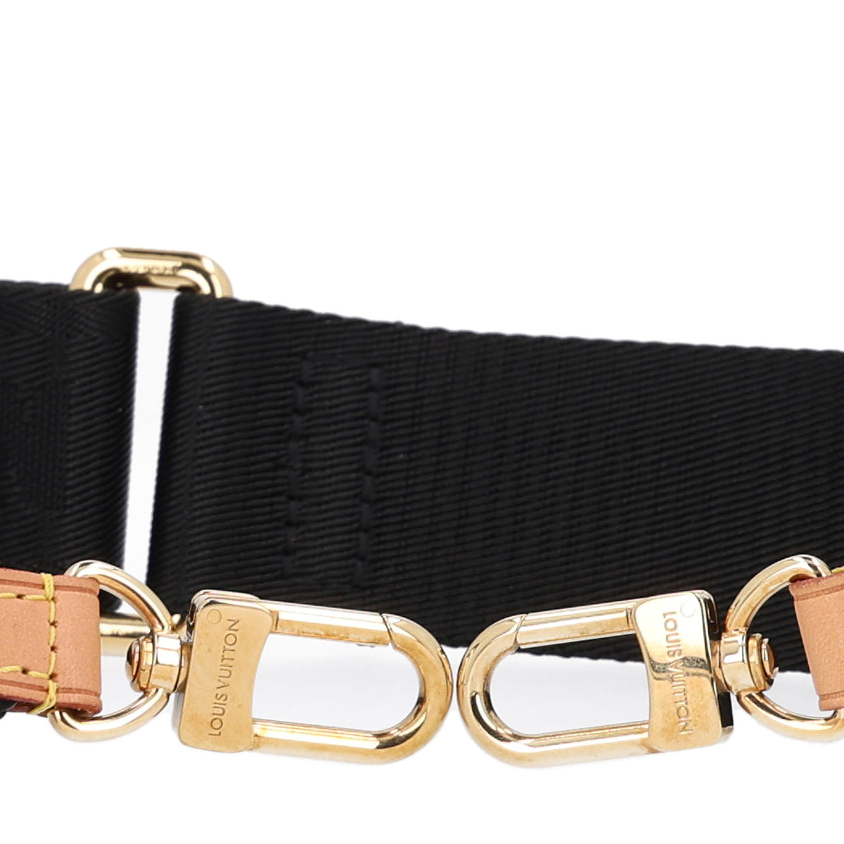 Monogram Multi Pochette Accessories Bandouliere Shoulder Strap Black