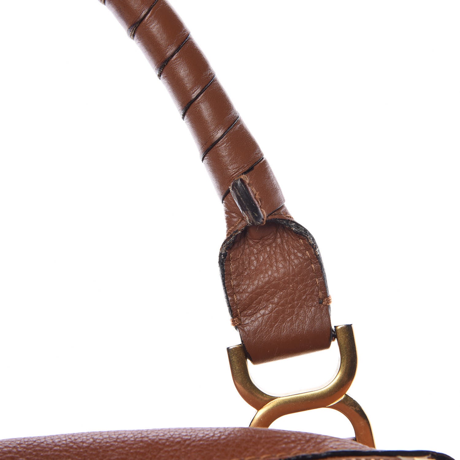 Chloe Calfskin Medium Marcie Satchel Tan 14 of 22