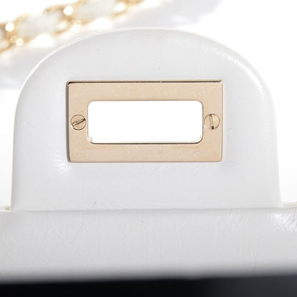 Chanel Calfskin CC Punk 2.55 Reissue 225 Flap White 6 of 9