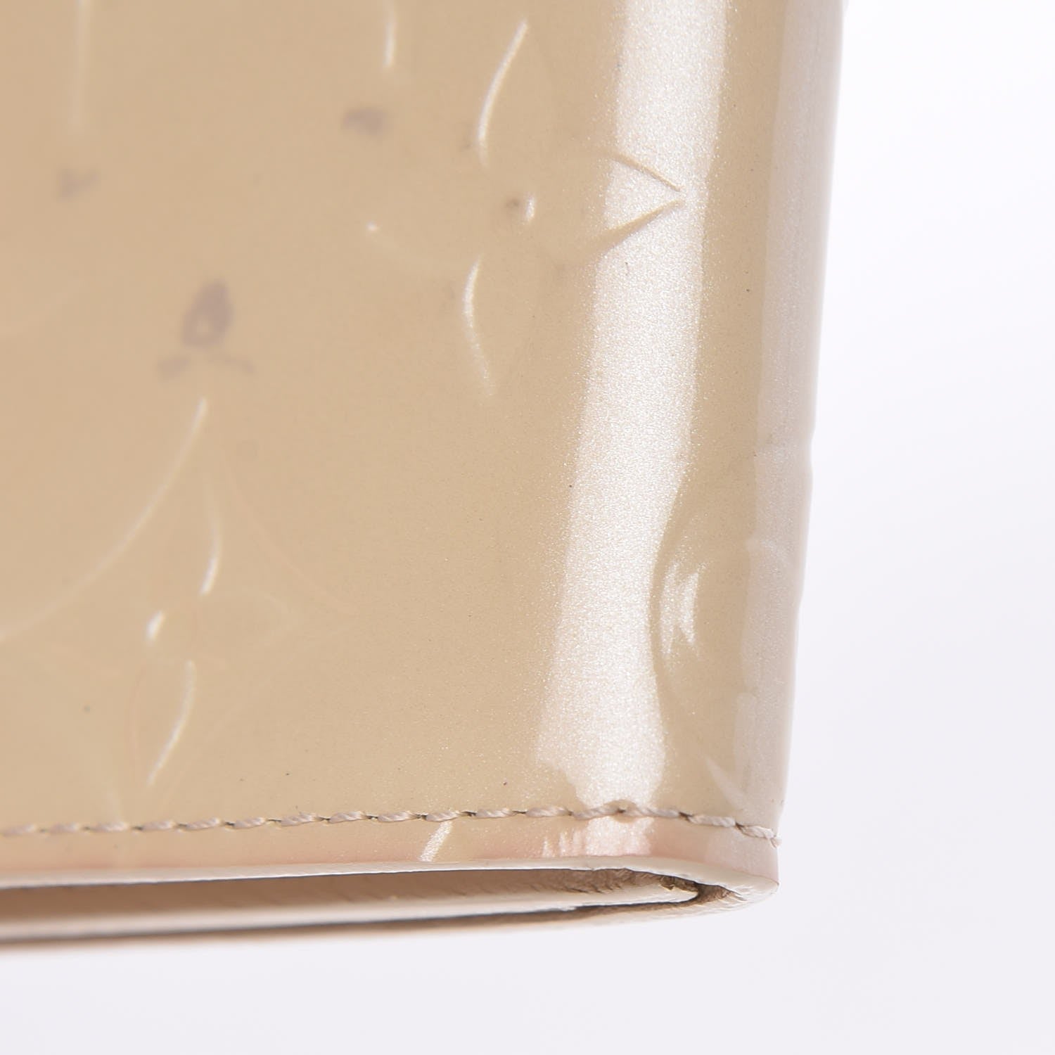Louis Vuitton Vernis Business Card Holder Blanc Corail 13 of 17