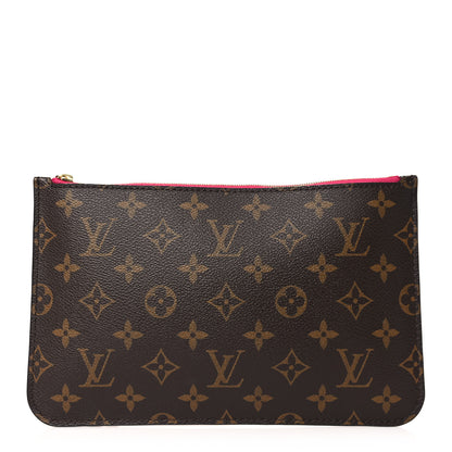 Louis Vuitton Monogram Neverfull MM GM Pochette Cherry 1 of 7
