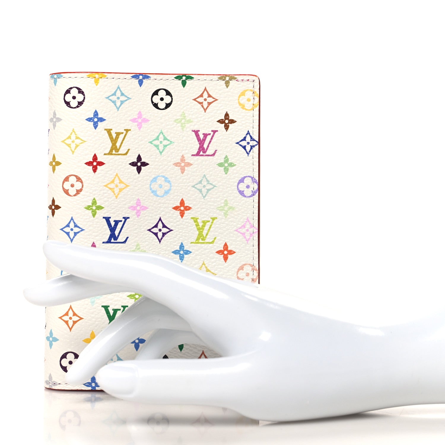 Louis Vuitton LV X TM Monogram Multicolor Passport Cover White 2 of 7