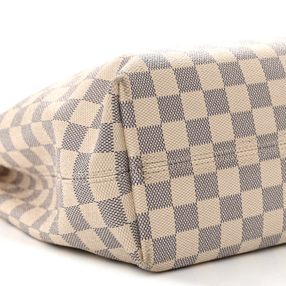 Louis Vuitton Damier Azur Graceful PM Rose Ballerine 8 of 12