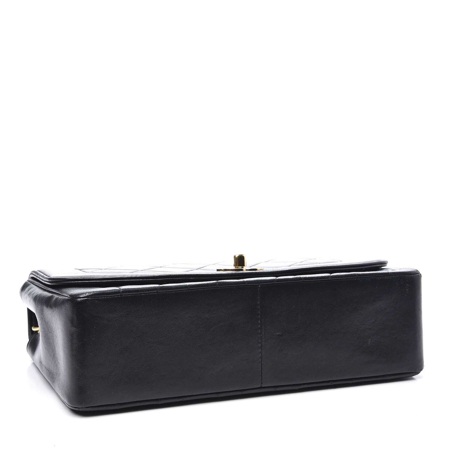 Chanel Lambskin Quilted Medium Single Flap Black 3 of 10
