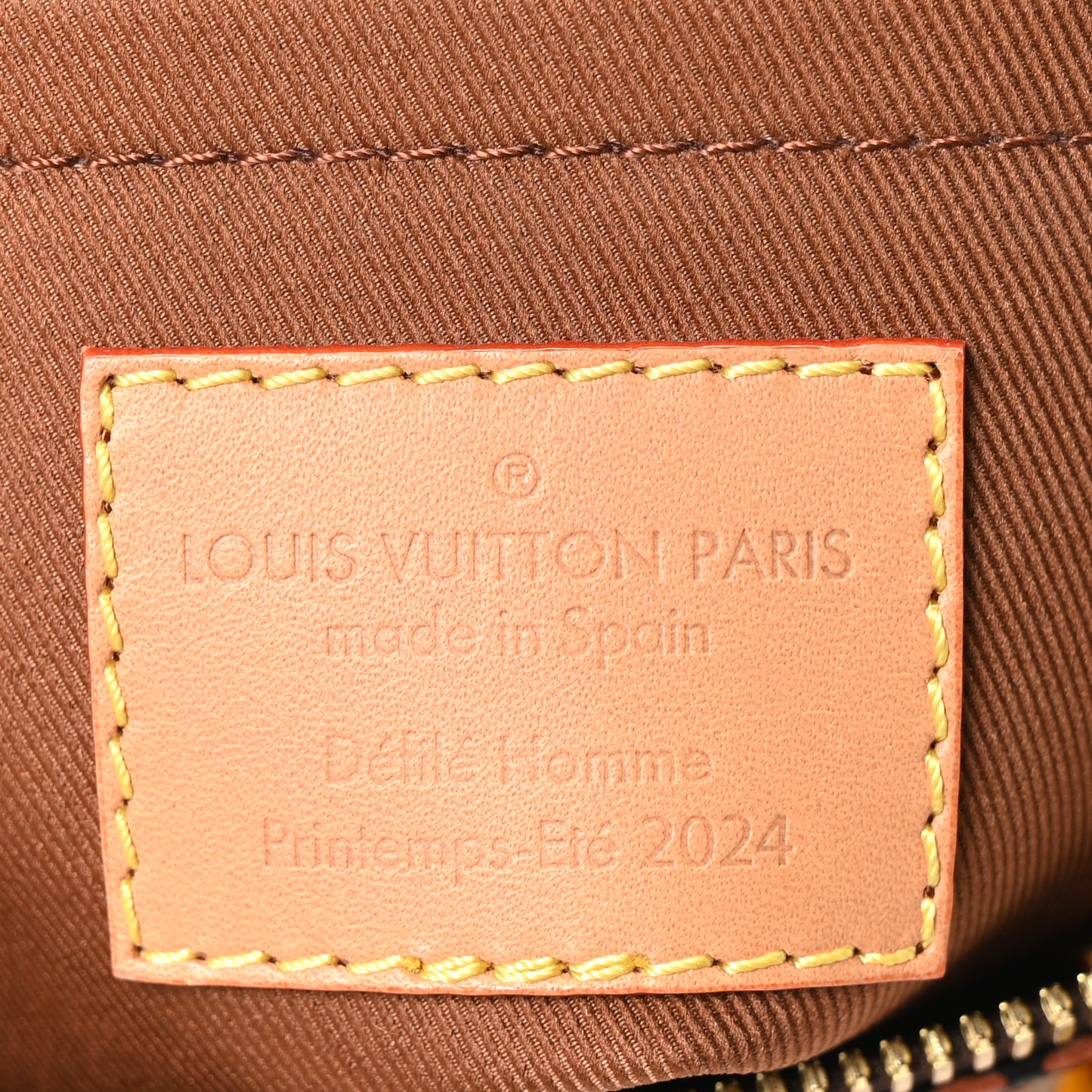 Damier Pop Speedy Bandouliere 25 Jaune Mat