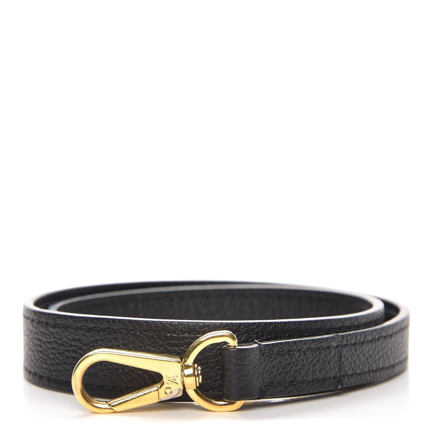 Louis Vuitton Calfskin Bagatelle Shoulder Strap Black 1 of 3