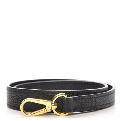Louis Vuitton Calfskin Bagatelle Shoulder Strap Black 1 of 3