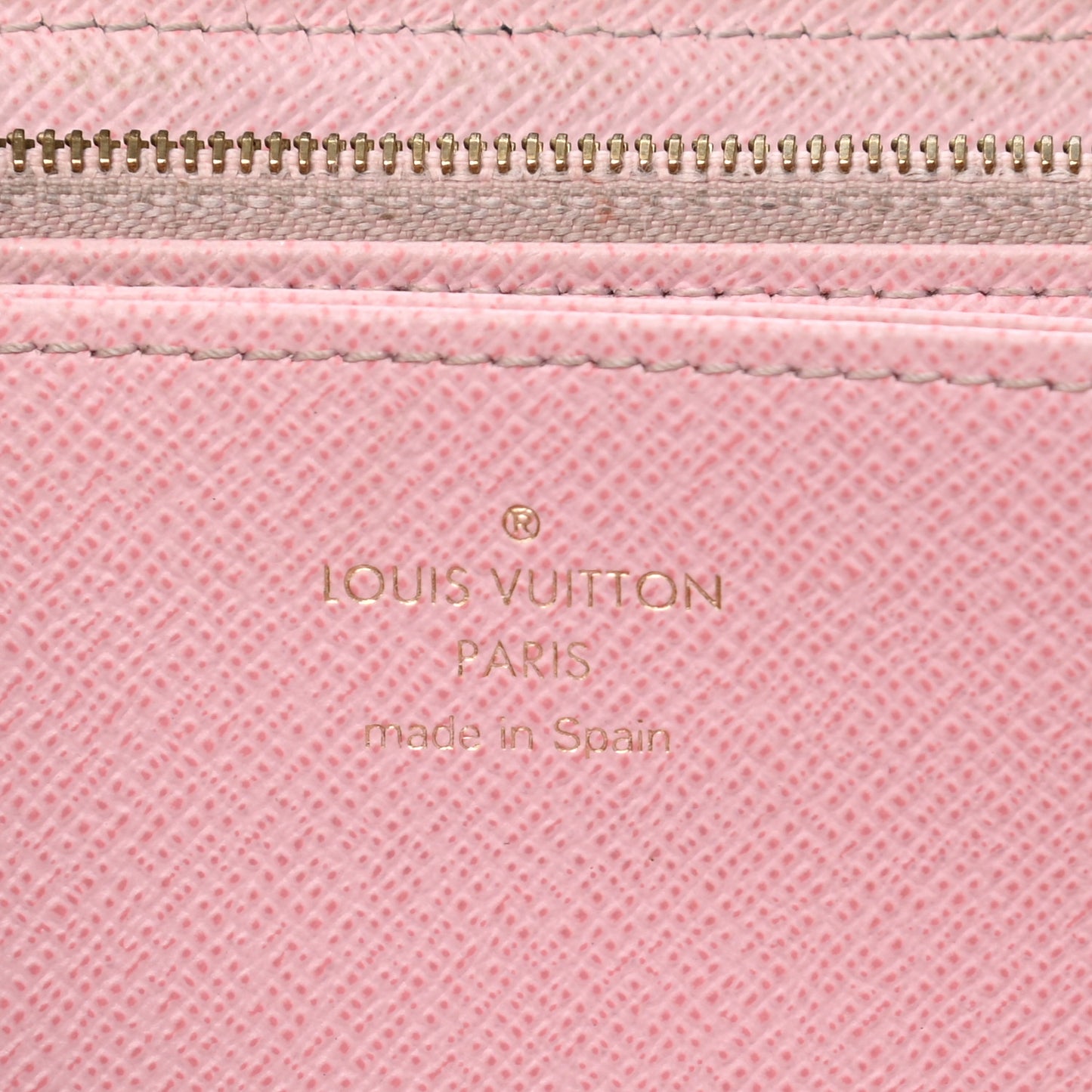 Monogram Zippy Wallet Rose Ballerine