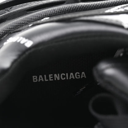 Balenciaga Technical Fabric Allover Logo Mens Triple S Sneakers 40 Black White 8 of 10
