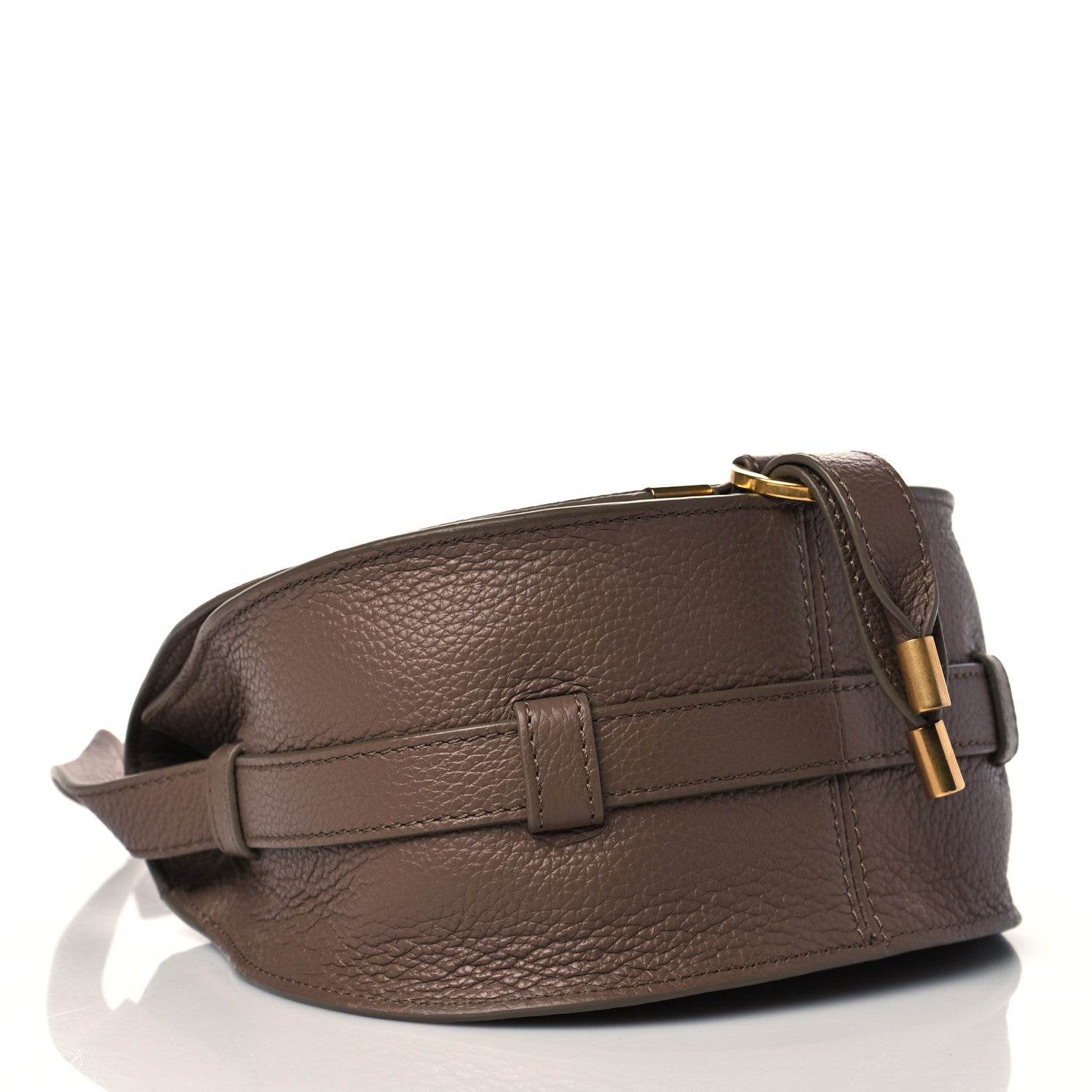 Chloe Calfskin Mini Marcie Round Crossbody Bag Desert Taupe 4 of 11