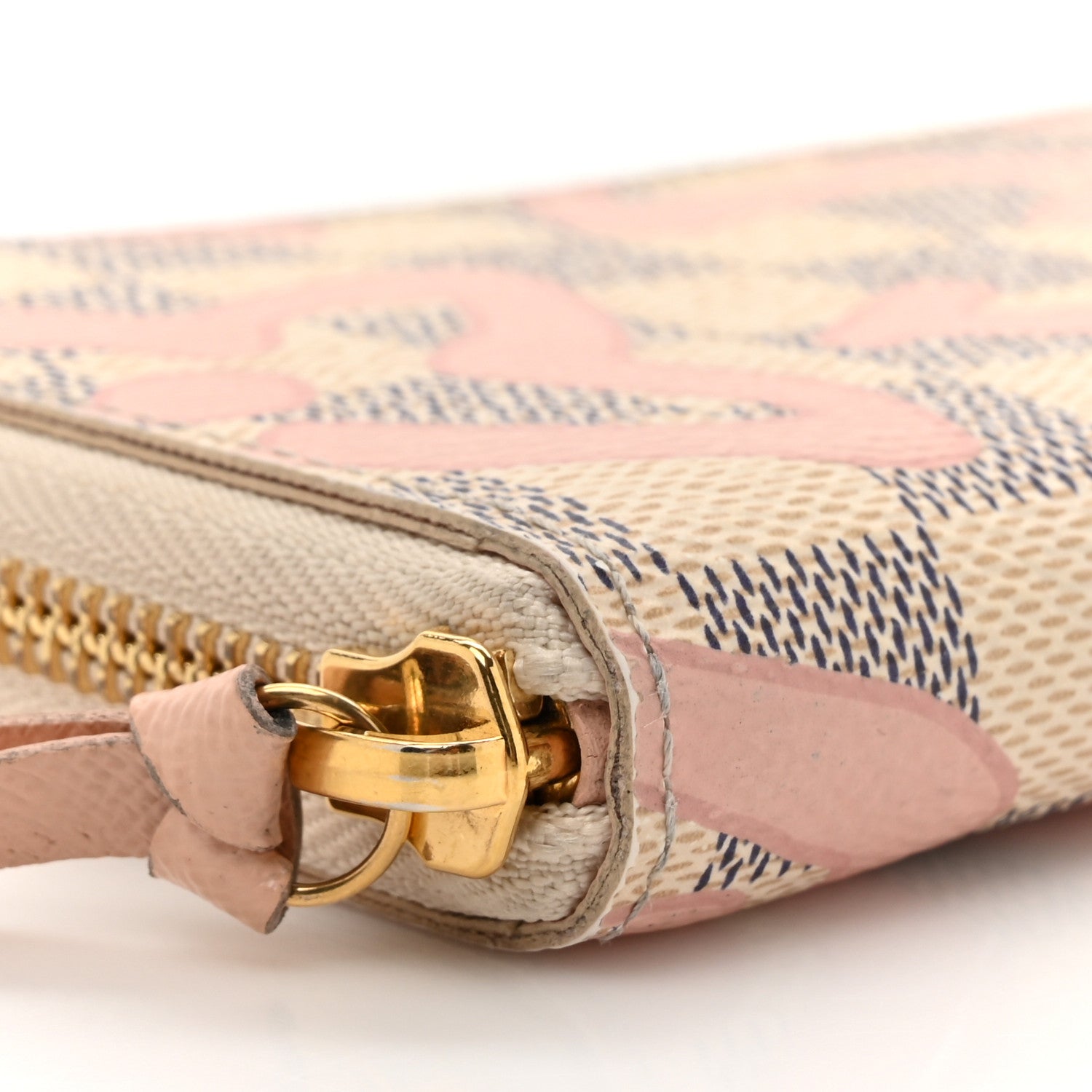 Louis Vuitton Damier Azur Tahitienne Clemence Wallet 9 of 13