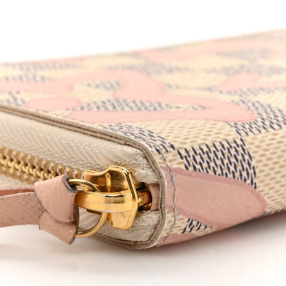 Louis Vuitton Damier Azur Tahitienne Clemence Wallet 9 of 13