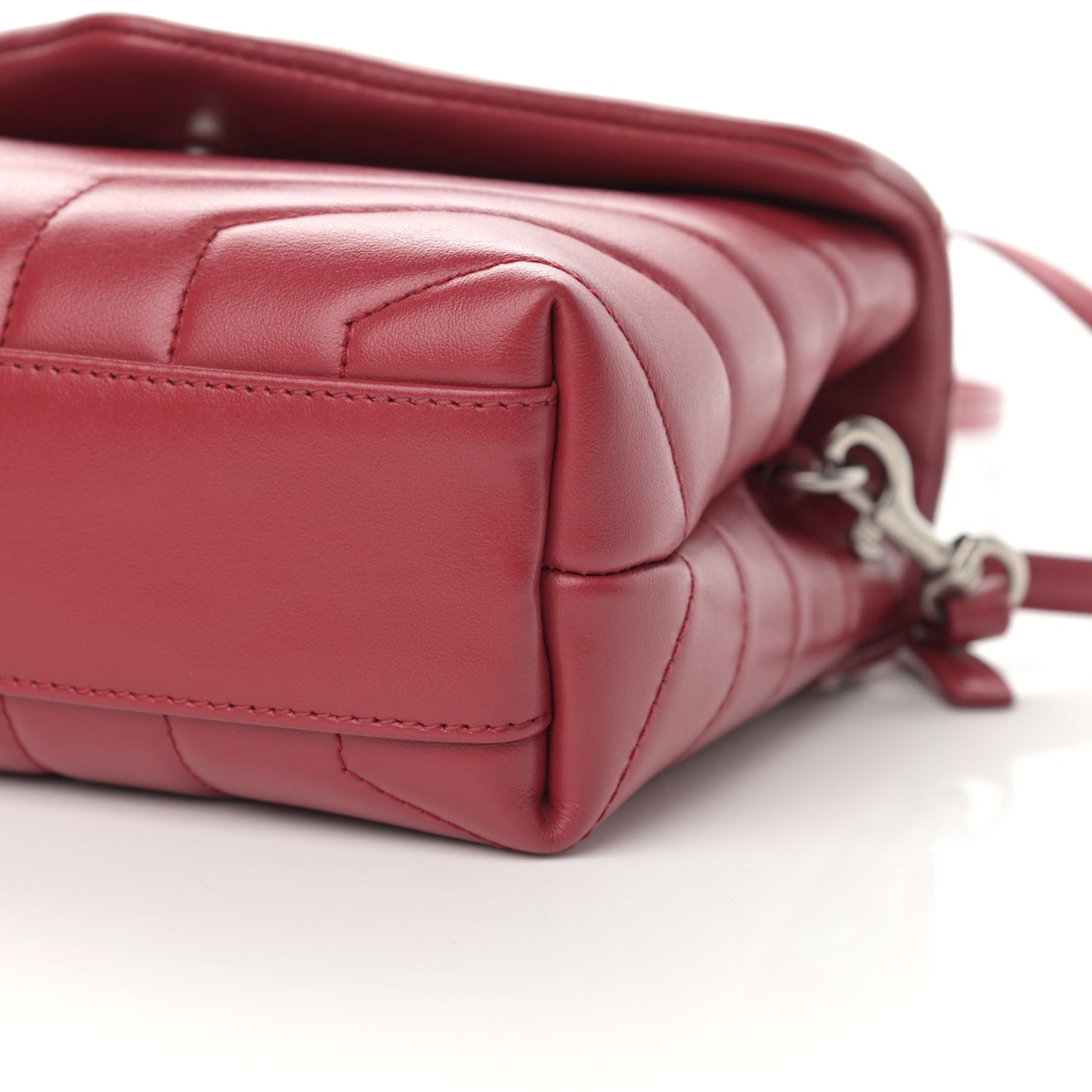 Calfskin Y Quilted Monogram Toy Loulou Crossbody Bag New Lipstick