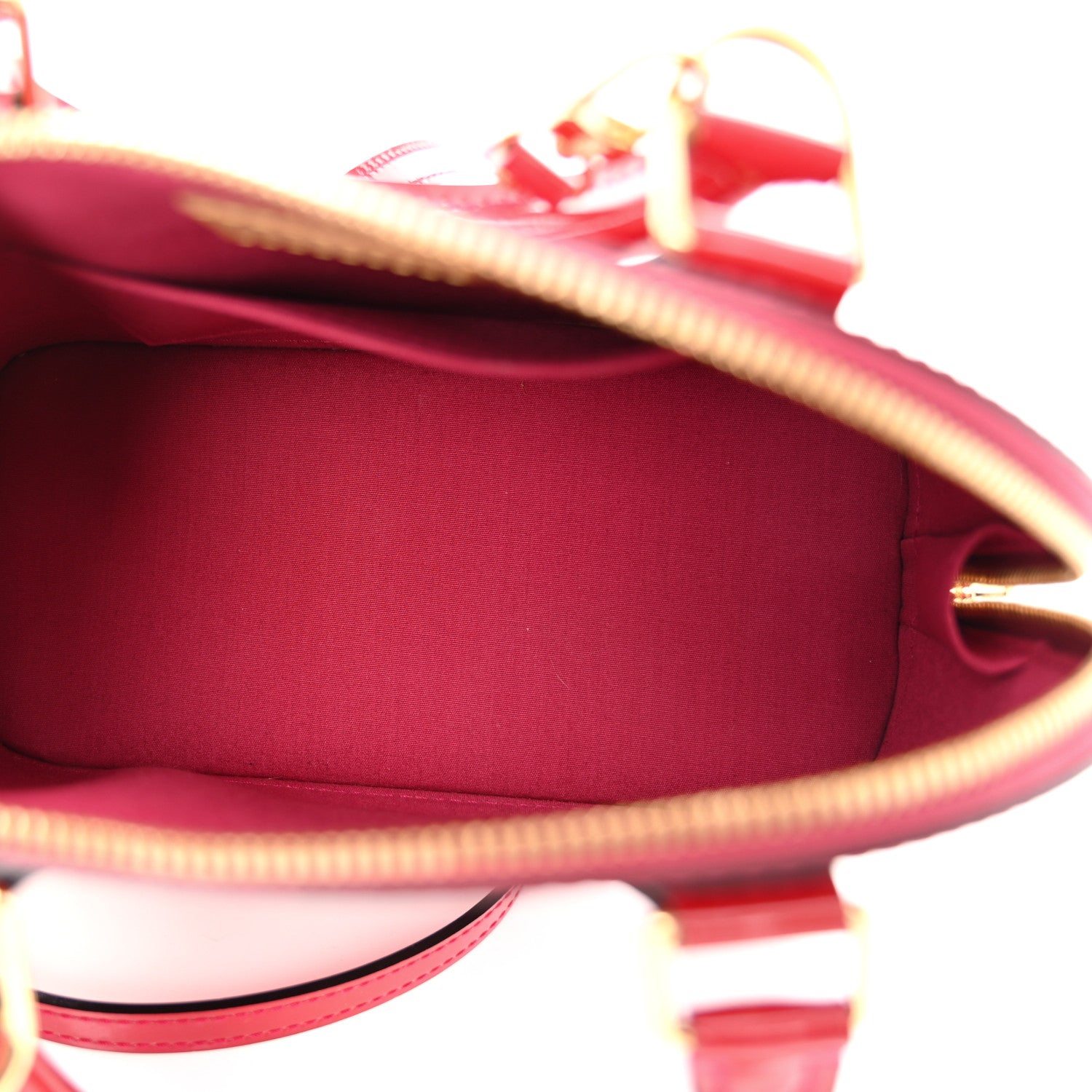 Louis Vuitton Vernis Alma BB Rose Indien 5 of 9