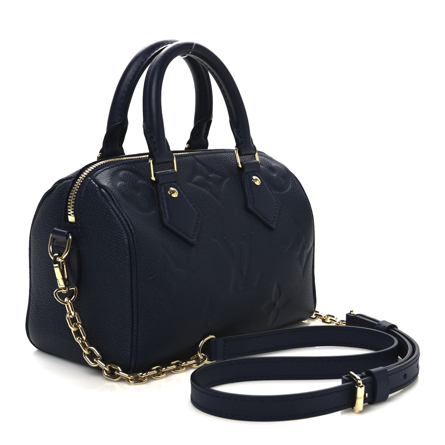 Empreinte Monogram Giant Speedy Bandouliere 20 Navy