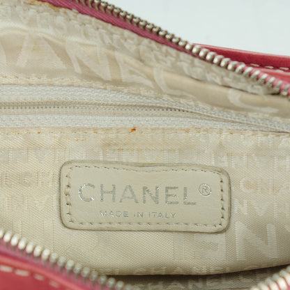 Chanel Lambskin Lax Accordion Hobo Pink 6 of 10