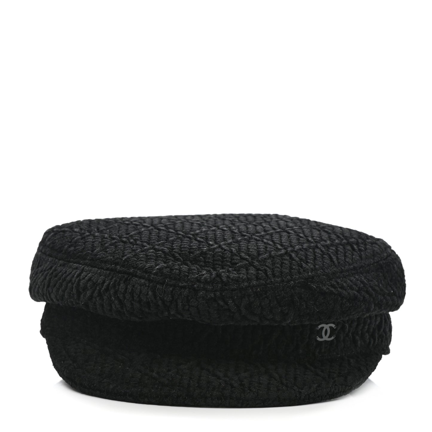 Viscose Silk Quilted CC Cap M Black