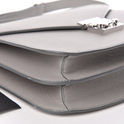 MCM Grained Calfskin Patricia Park Avenue Crossbody Bag Arch Grey 8 of 11