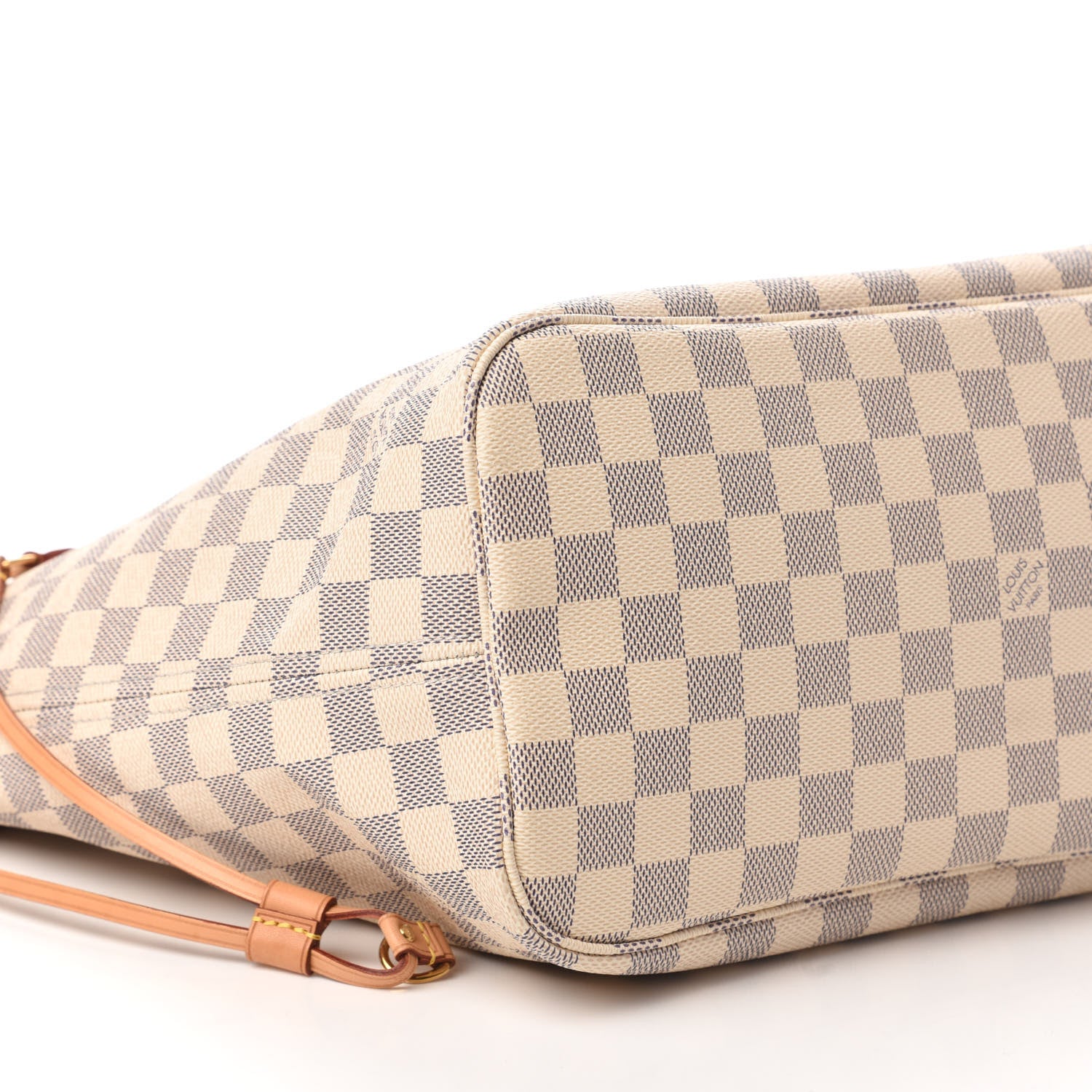 Louis Vuitton Damier Azur Neo Neverfull MM Rose Ballerine 6 of 11