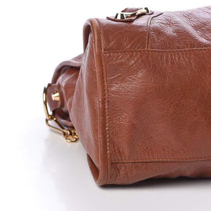 Balenciaga Agneau Classic Gold Hardware City Marron Cognac 9 of 10