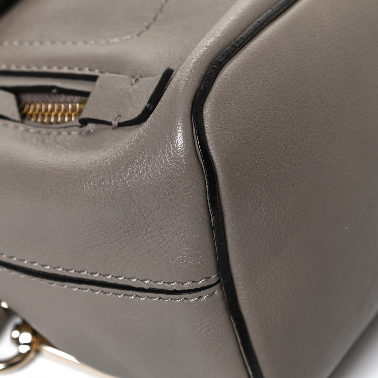 Chloe Suede Calfskin Mini Faye Backpack Motty Grey 13 of 13