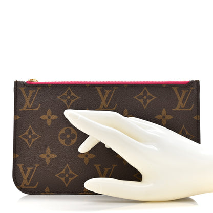 Louis Vuitton Monogram Neverfull PM Pochette Fuchsia 2 of 7