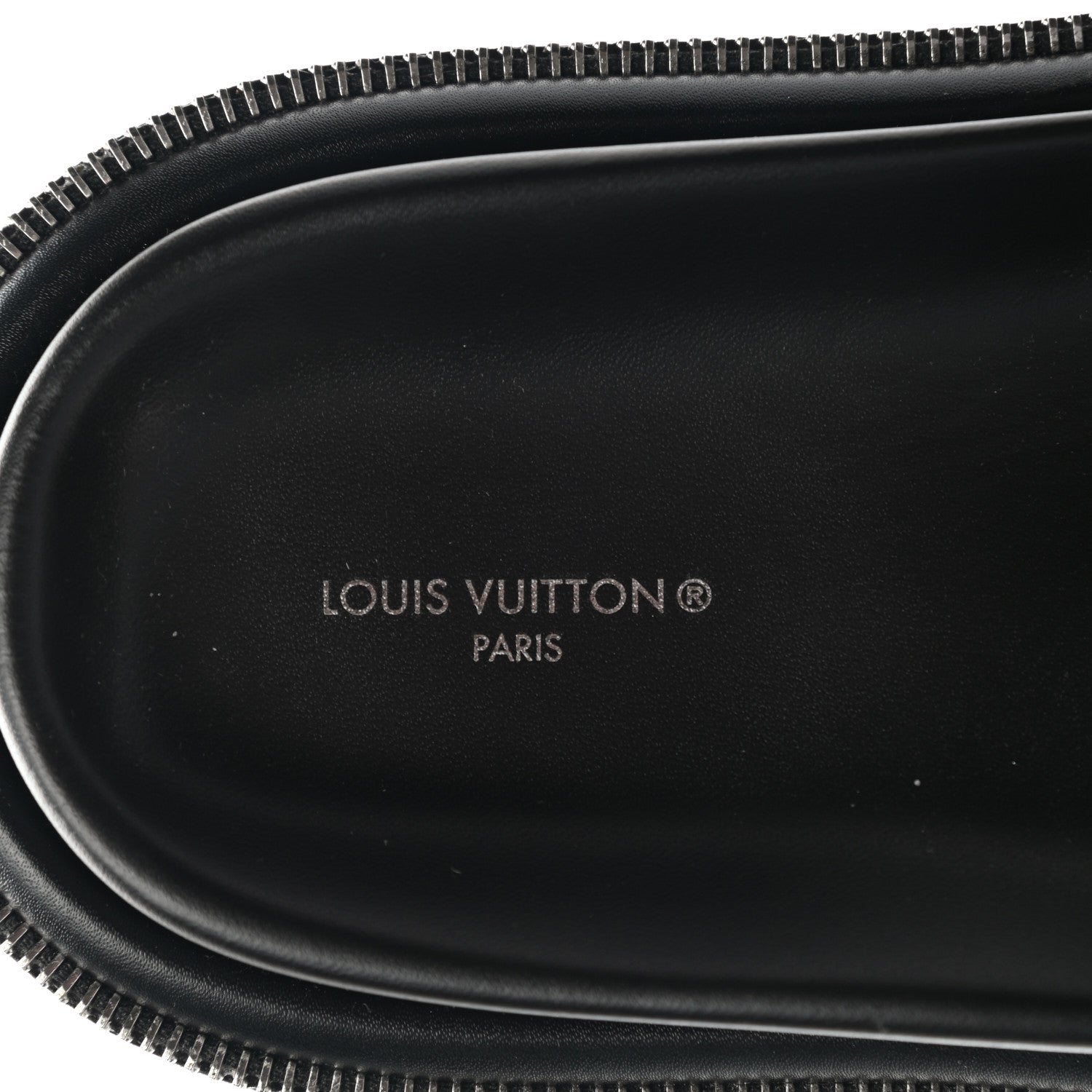 Louis Vuitton Satin Polka Dot Pool Pillow Flat Comfort Mule 42 Black White 7 of 8