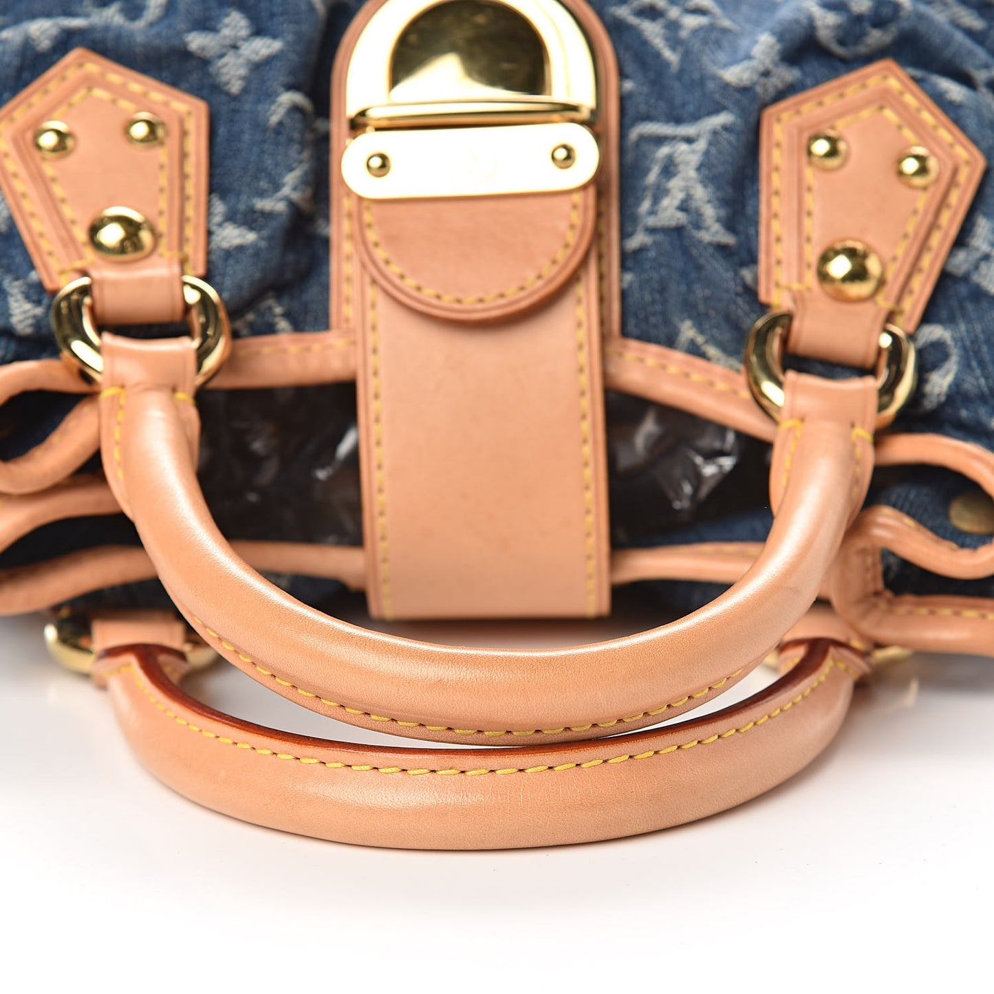 Monogram Denim Pleaty Blue