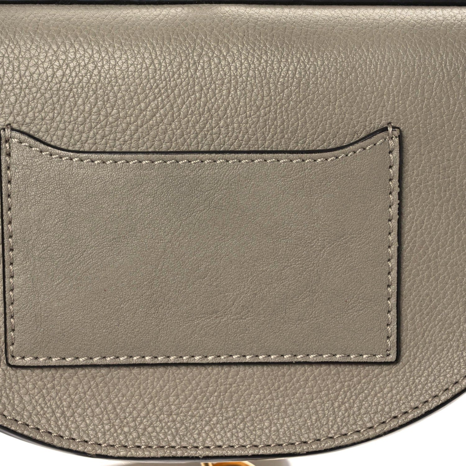 Chloe Calfskin Small Nile Bracelet Minaudiere Bag Motty Grey 9 of 13