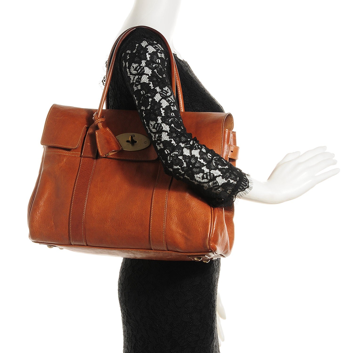 Mulberry Natural Leather Bayswater Oak 2 of 11