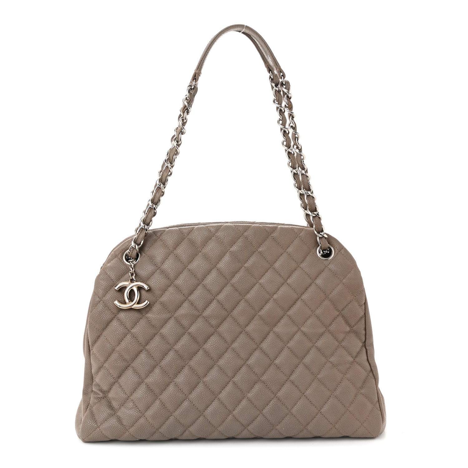 Chanel Caviar Quilted Large Just Mademoiselle Beige 1 of 10