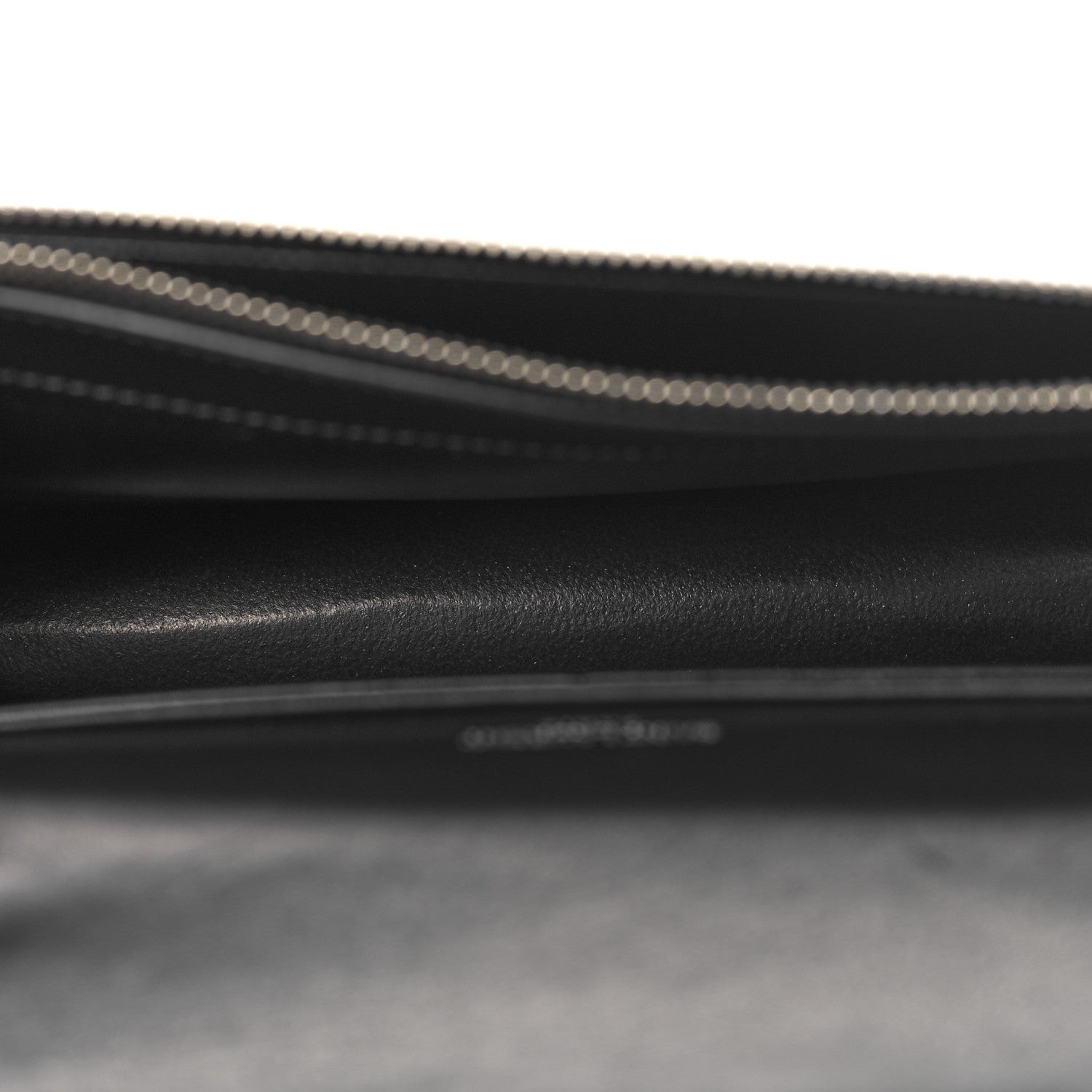 Saint Laurent Calfskin Crocodile Embossed Small Classic Monogram Kate Tassel Satchel Black 5 of 9