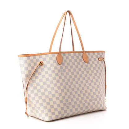 Louis Vuitton Damier Azur Neo Neverfull GM Rose Ballerine 3 of 10