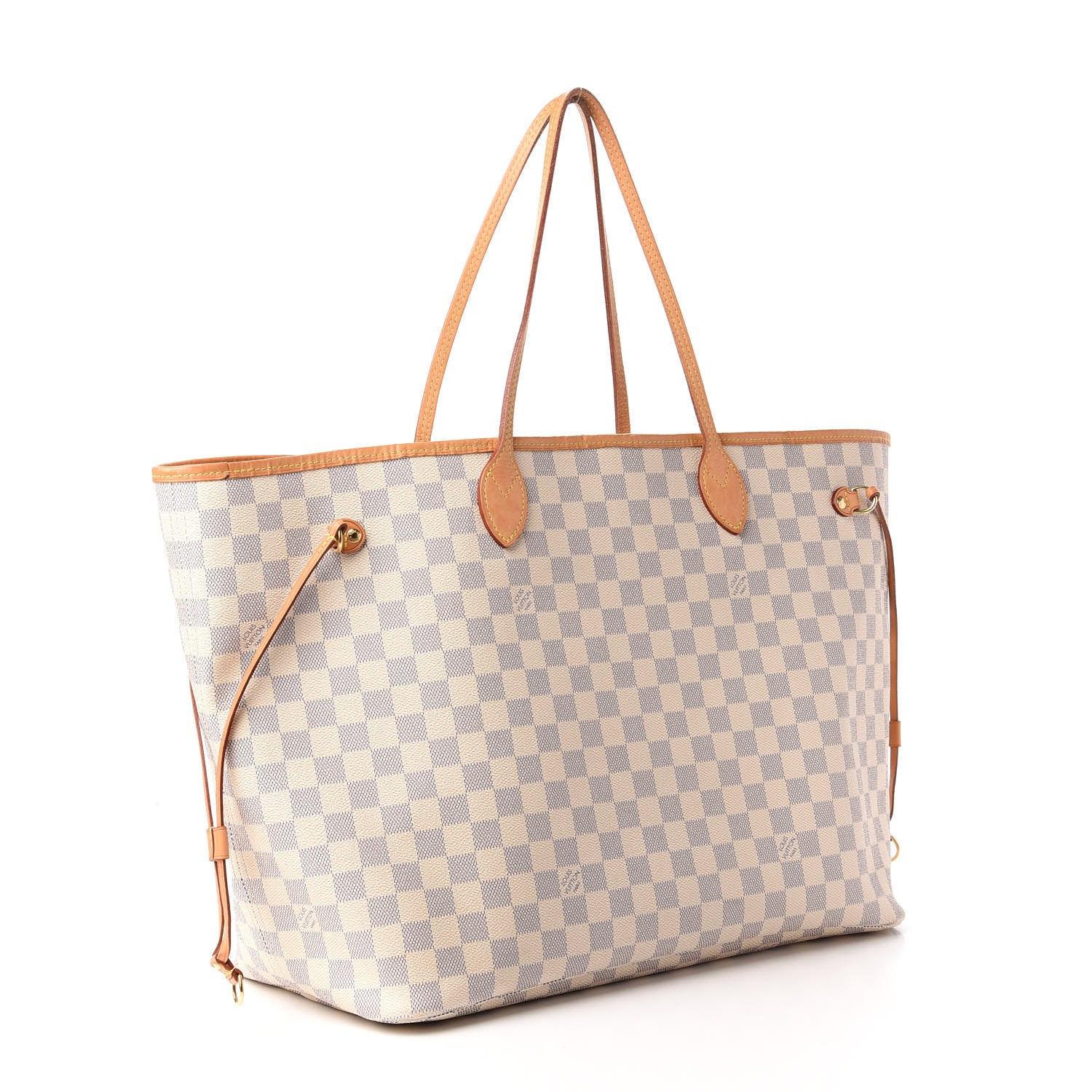 Louis Vuitton Damier Azur Neo Neverfull GM Rose Ballerine 3 of 10