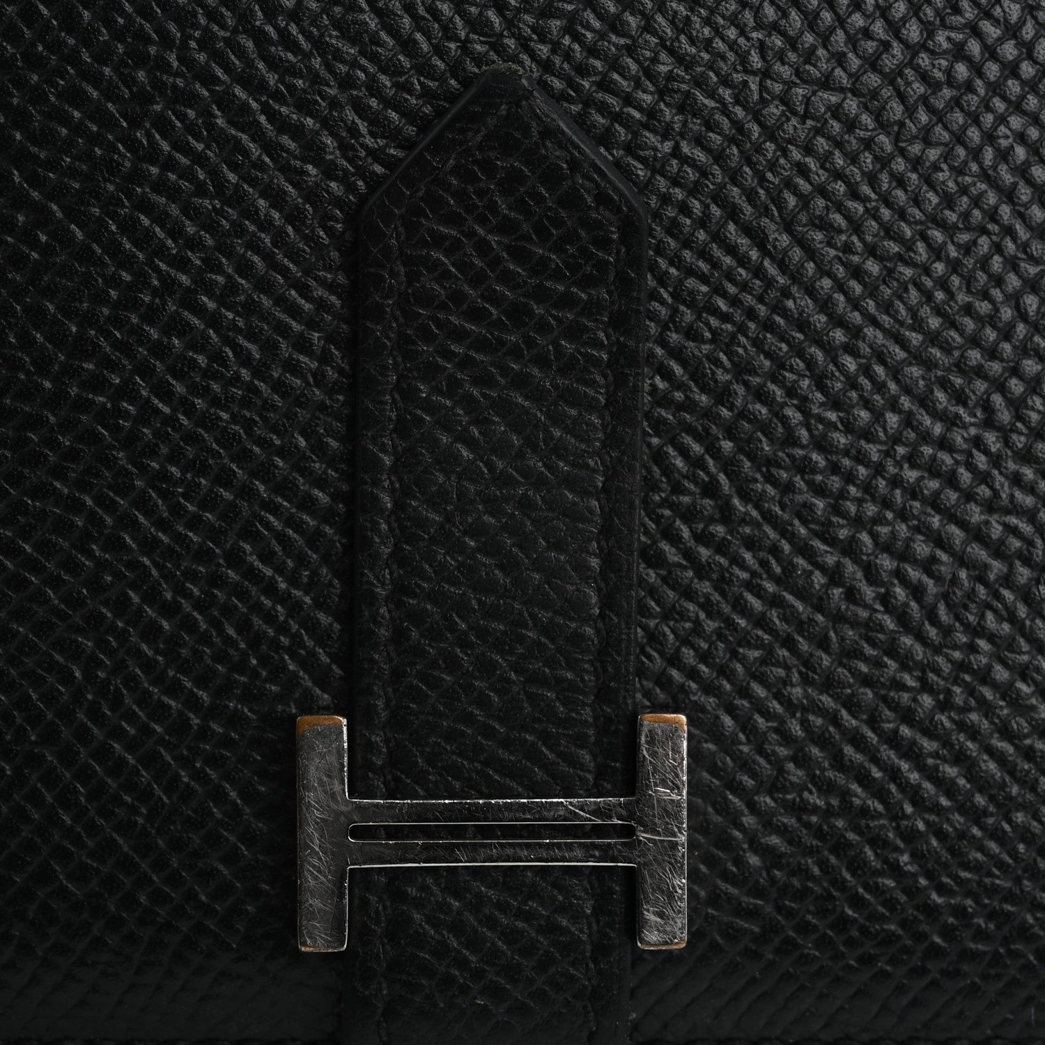 Hermes Epsom Bearn Gusset Wallet Black 8 of 15