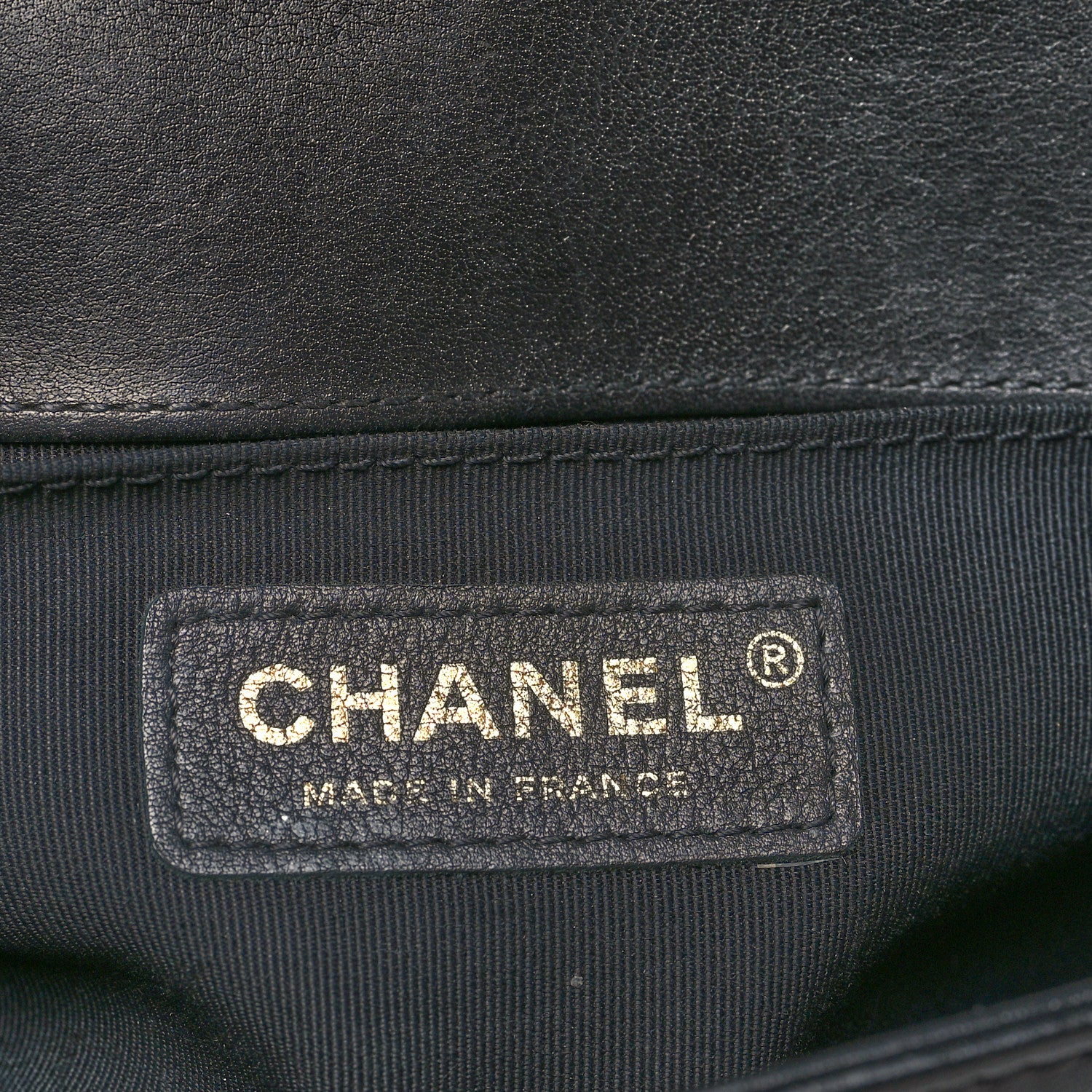 Chanel Calfskin Chevron Quilted Small Boy Flap Black 6 of 10