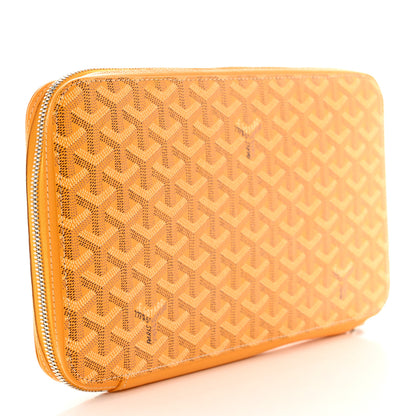 Goyard Goyardine Opera Wallet Yellow 3 of 8