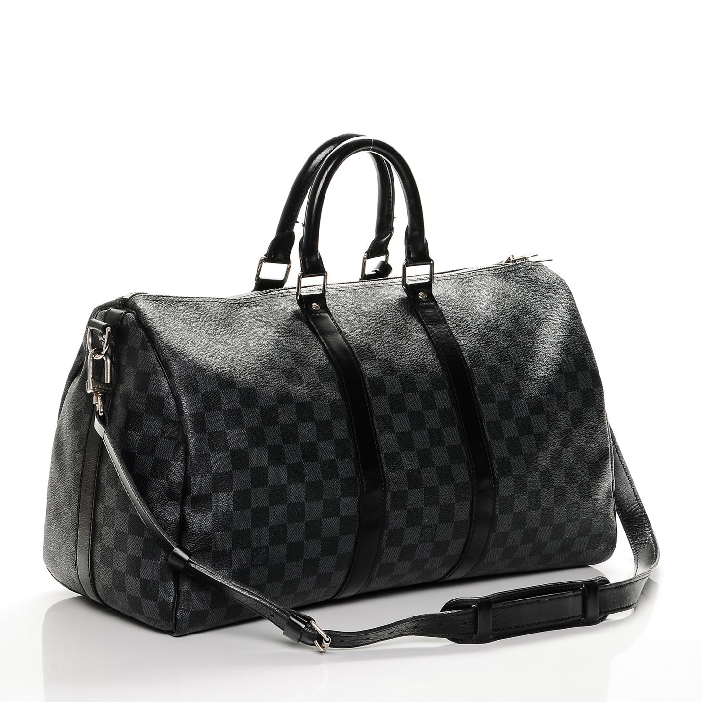 Damier Graphite Keepall Bandouliere 45