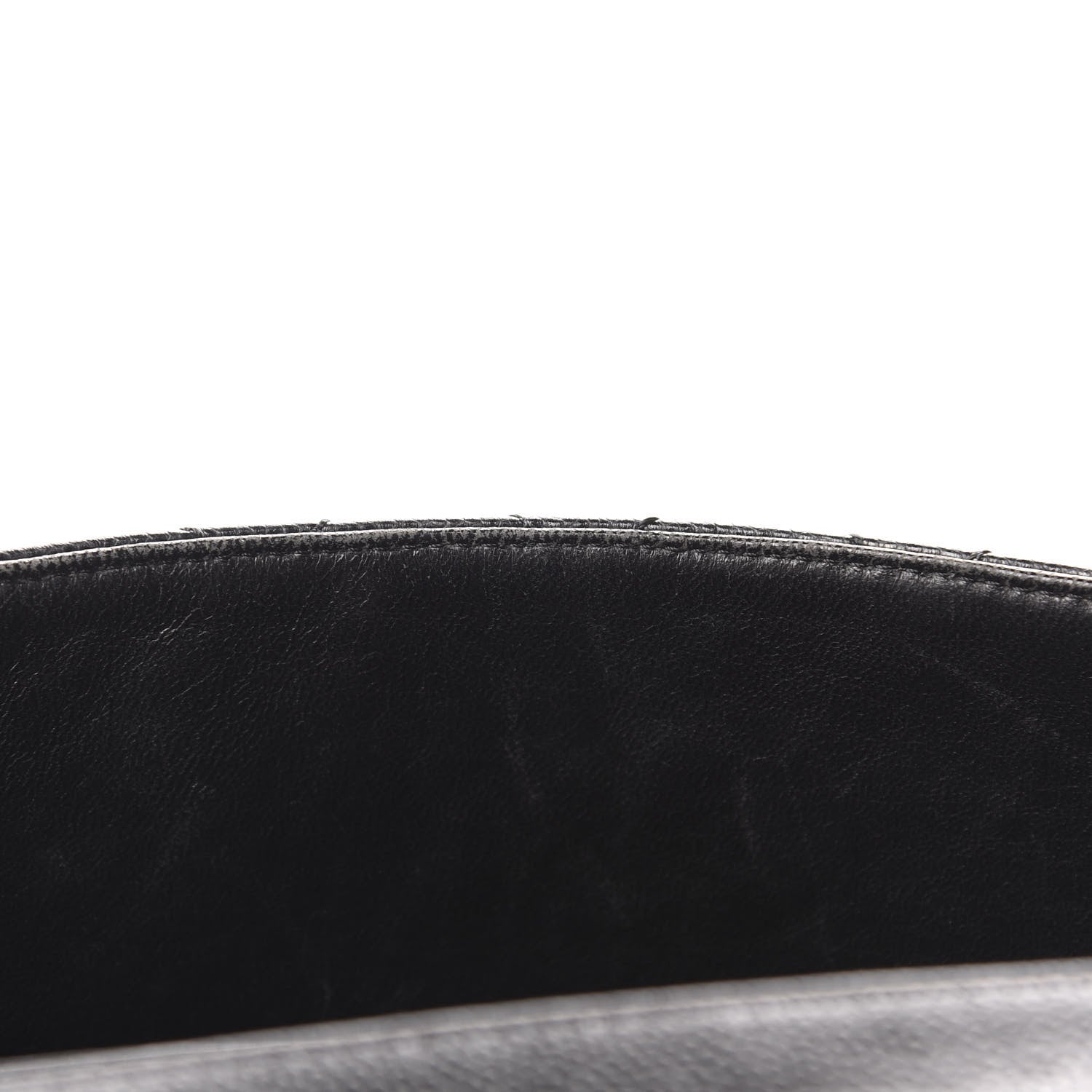 Chanel Caviar Quilted Jumbo Kelly Flap Black 8 of 13