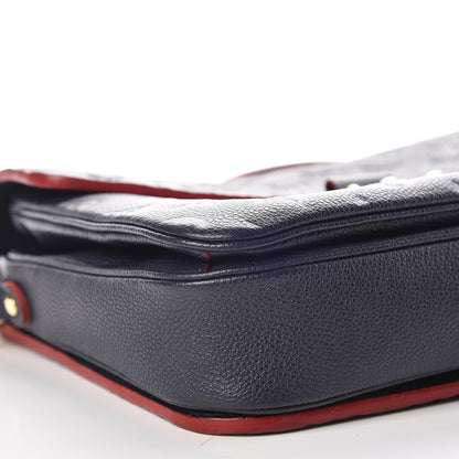 Louis Vuitton Empreinte Pochette Metis Marine Rouge 5 of 11