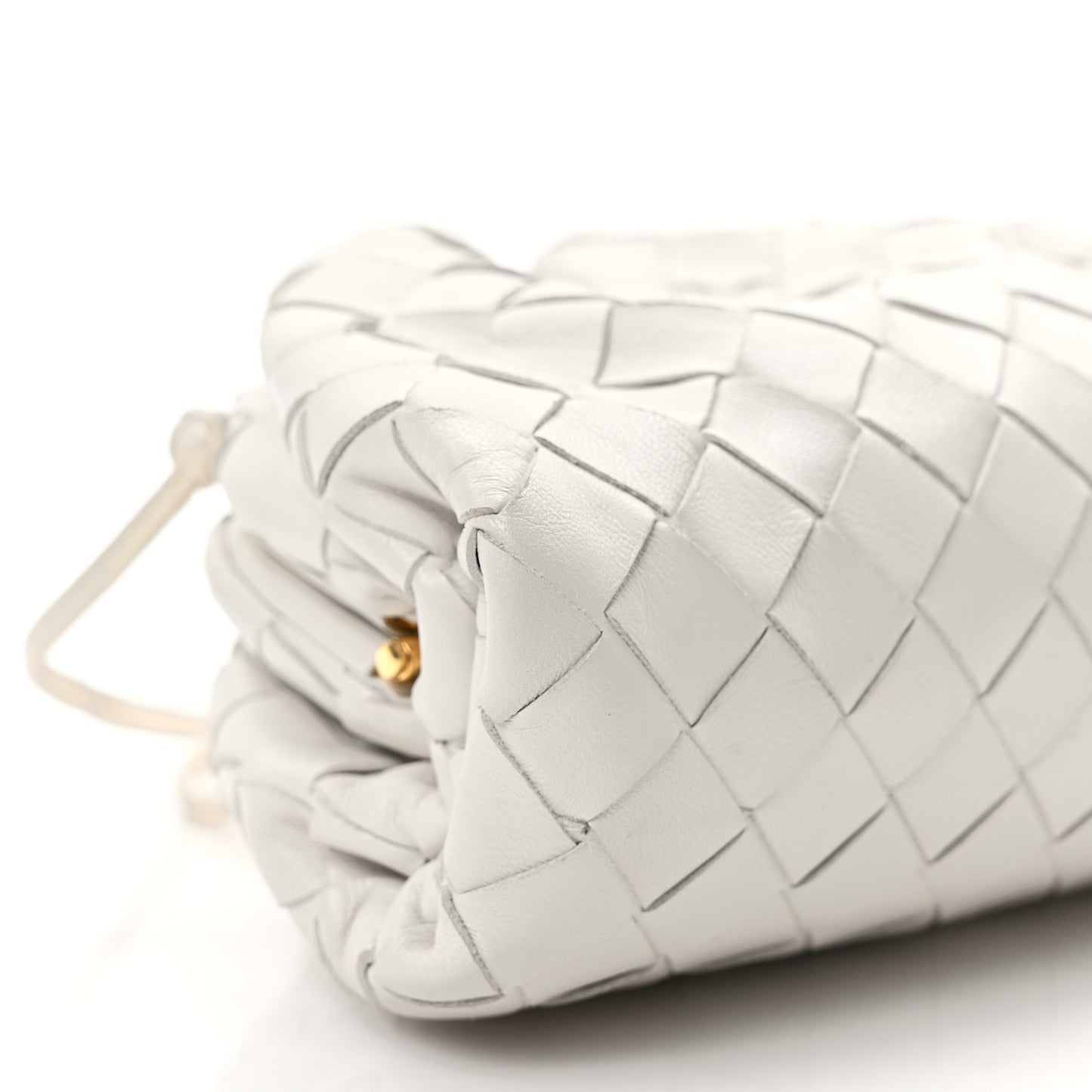 Nappa Intrecciato The Mini Pouch Chalk