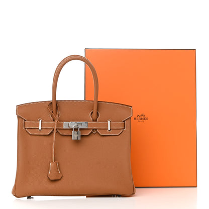 Hermes Togo Birkin 30 Gold 11 of 11