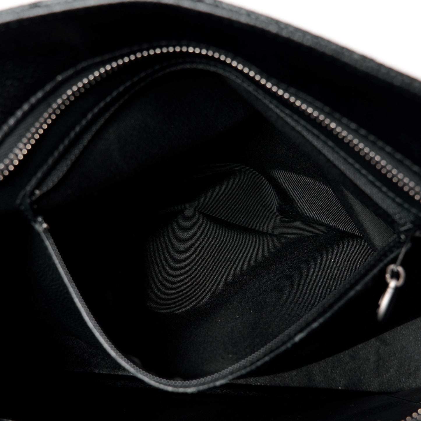 Caviar Quilted Medallion Tote Black