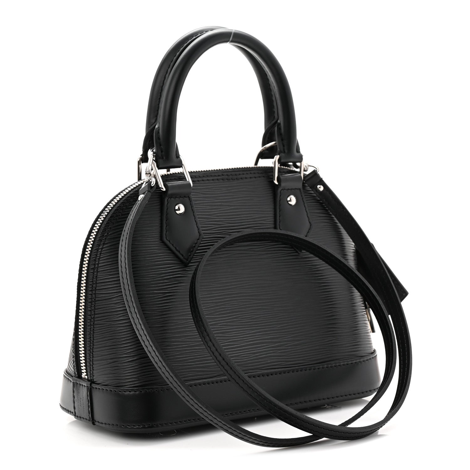 Louis Vuitton Epi Alma BB Black 3 of 10