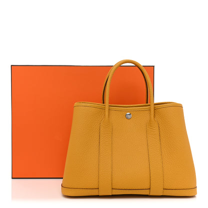 Hermes Negonda Garden Party TPM 30 Jaune Ambre 10 of 10