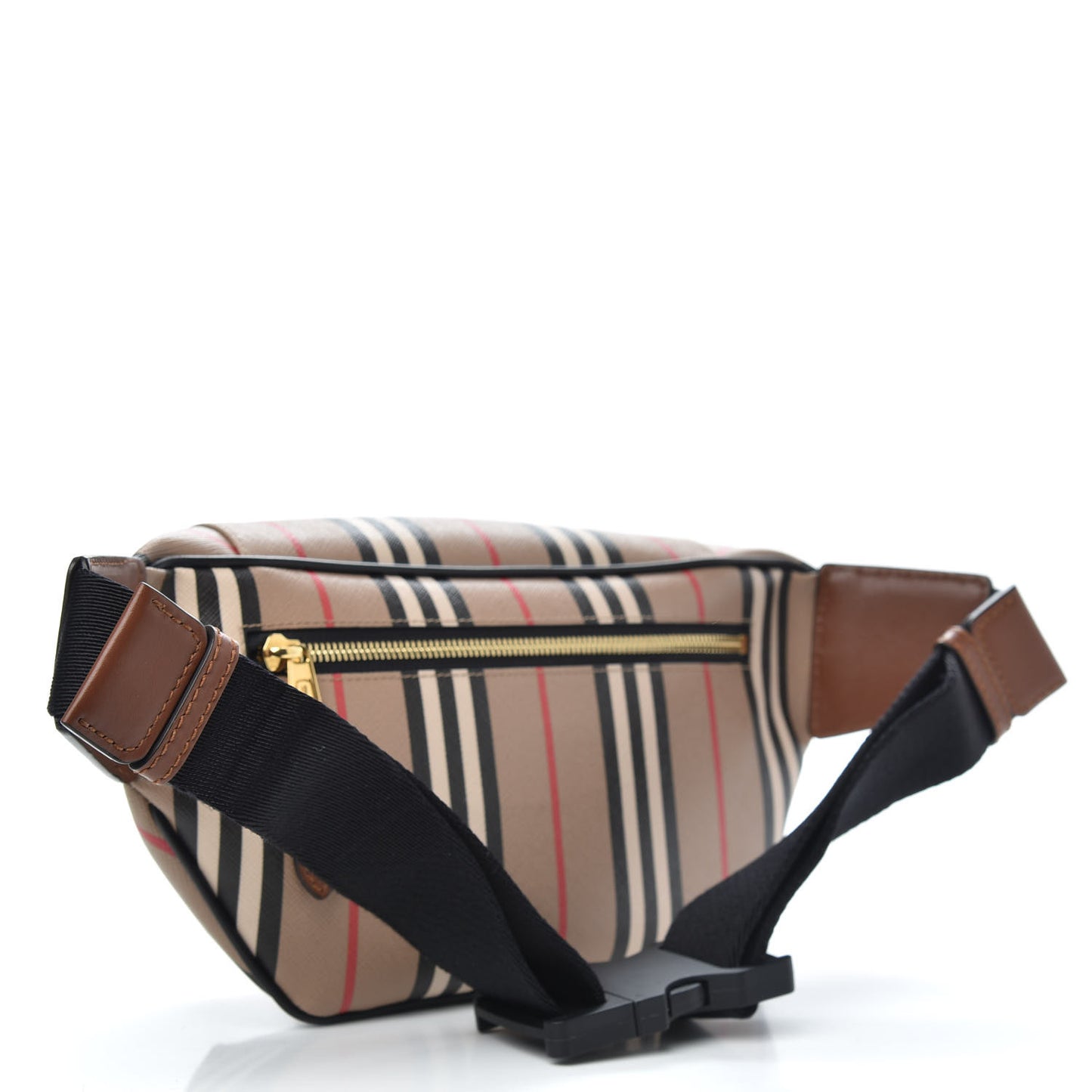 E-Canvas Icon Stripe Sonny Bum Bag Archive Beige