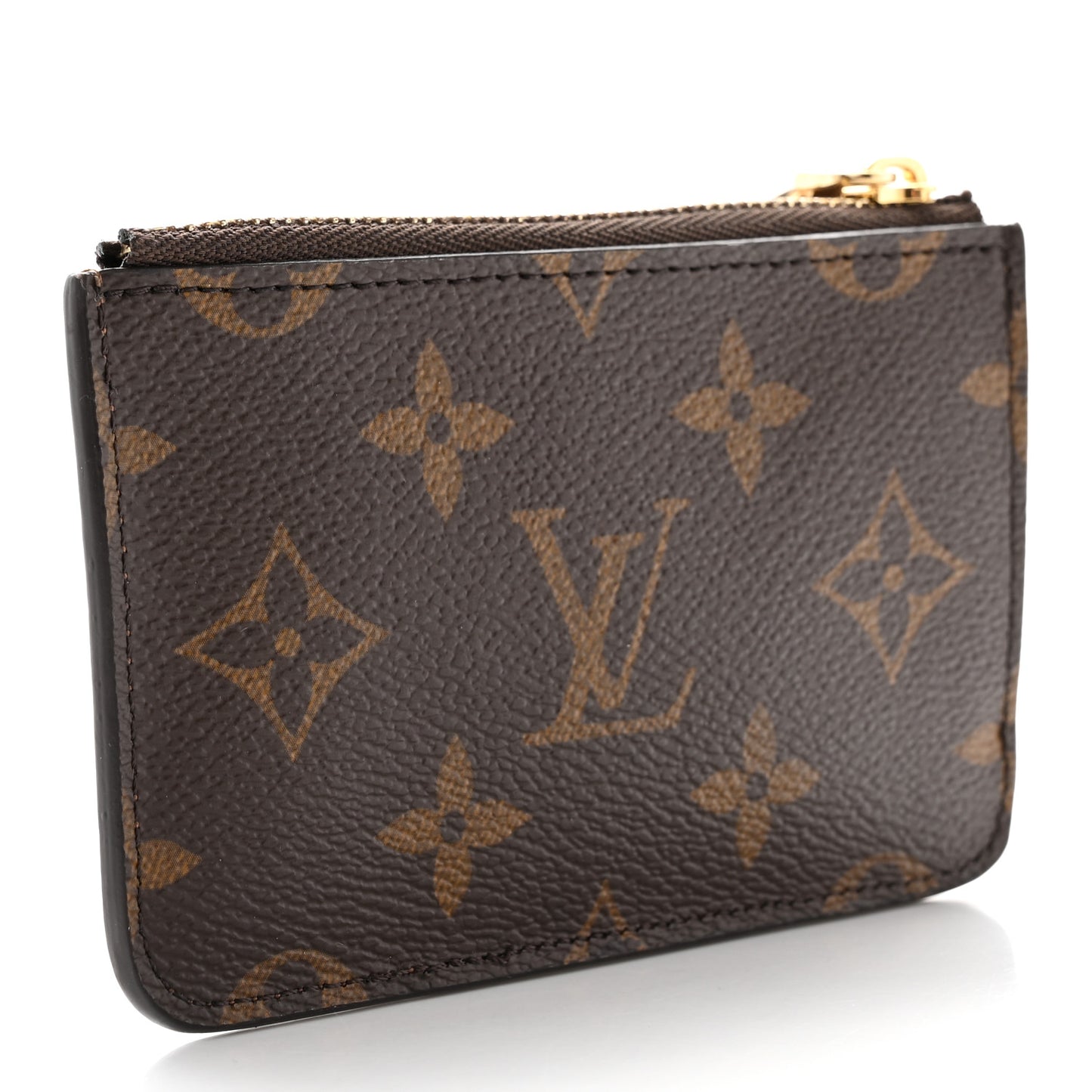 Monogram Zipped Romy Card Holder