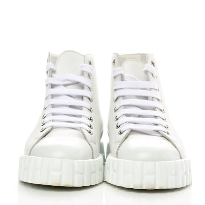 Hermes Calfskin Womens Climb Sneakers 36 White 2 of 9