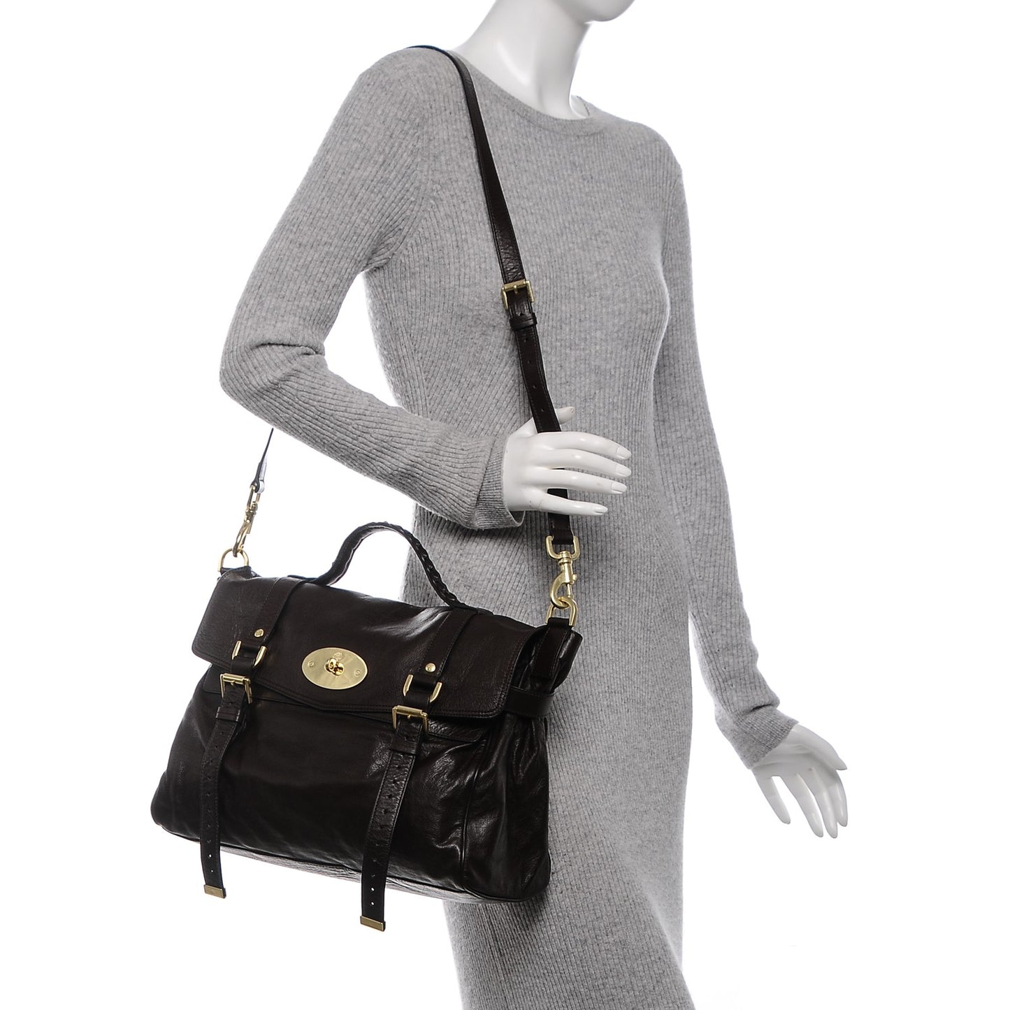 Soft Buffalo Oversized Alexa Chocolate