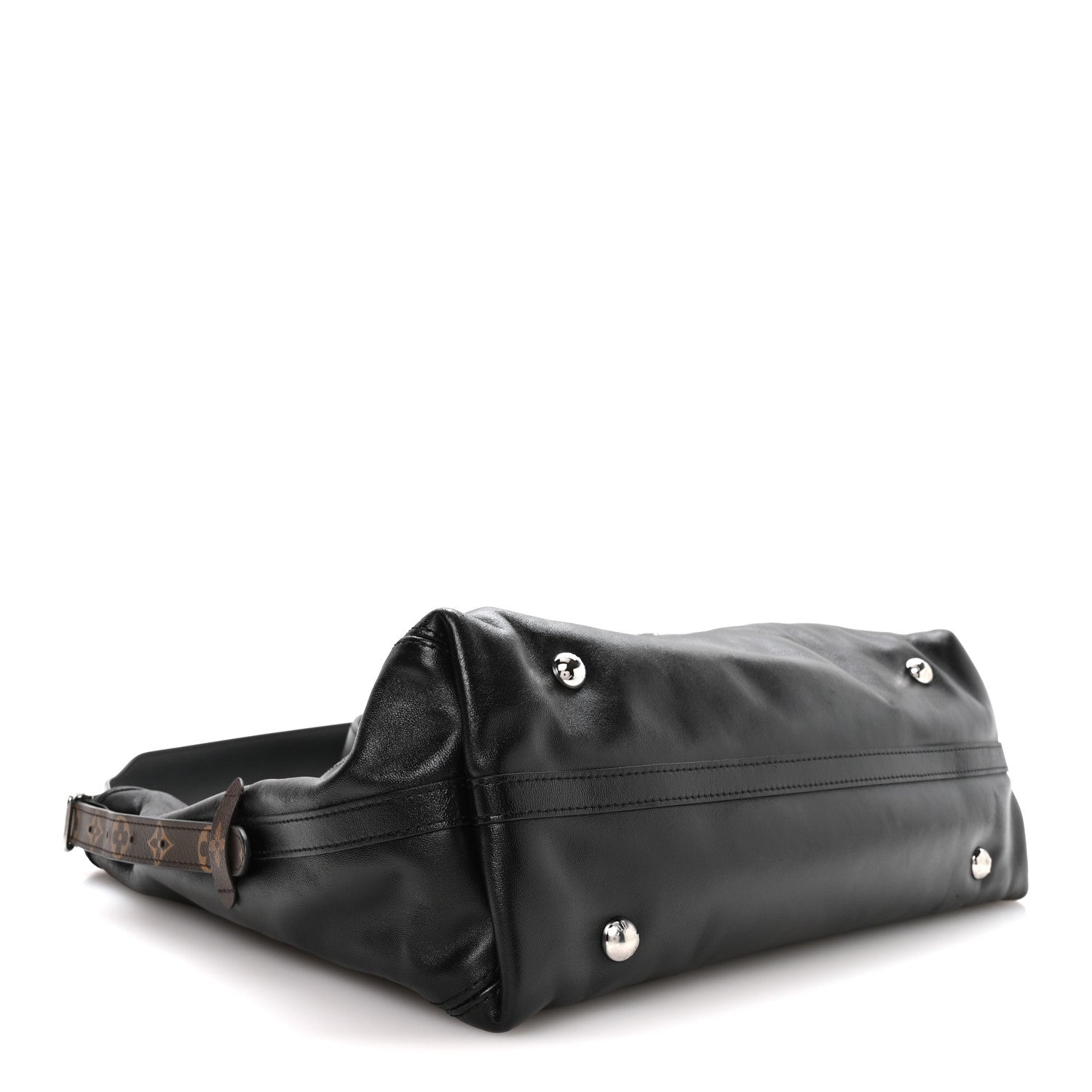 Louis Vuitton Lambskin CarryAll Vibe MM Black 5 of 10
